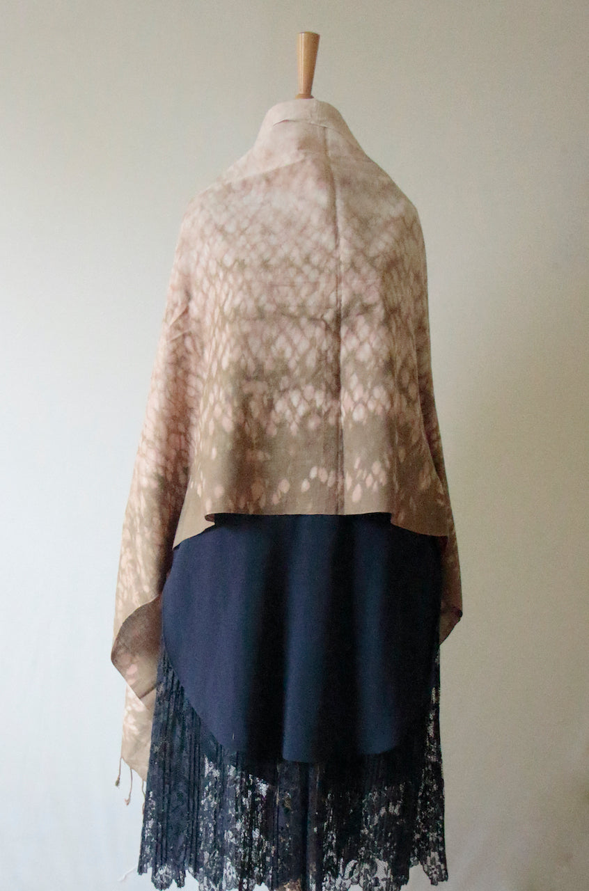 Natural Dyed Scarf / Dupatta in Handwoven Cotton