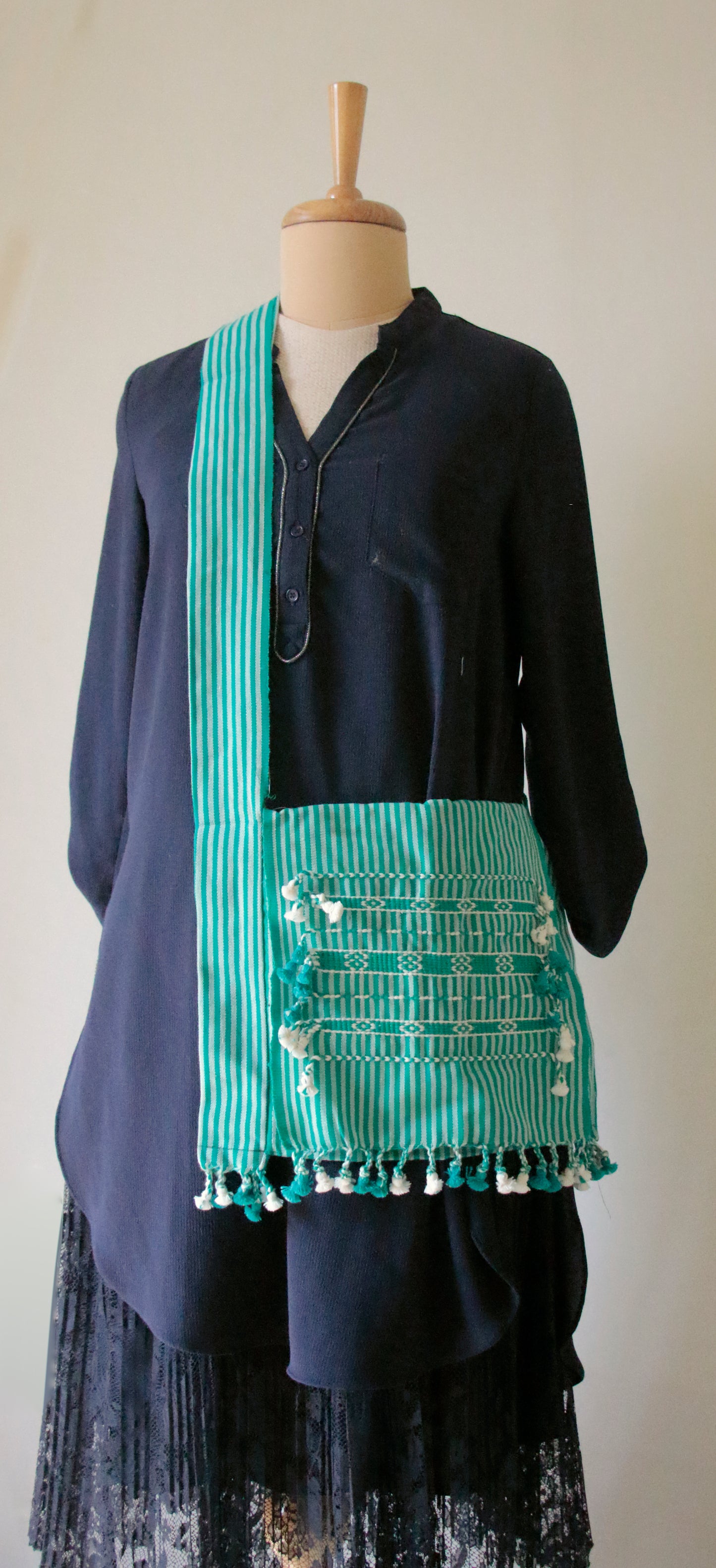 Artisanal Sling Bags made from Handwoven fabrics