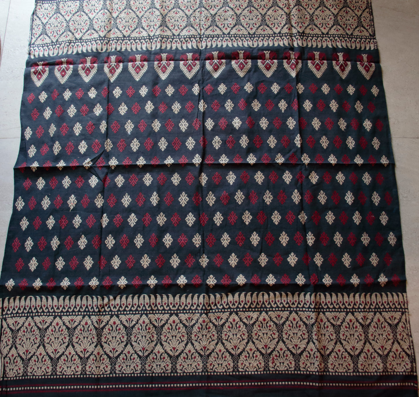 Natural Dyed Eri Silk / Peace Silk Blouse Pieces - 1.10 meter 39" width