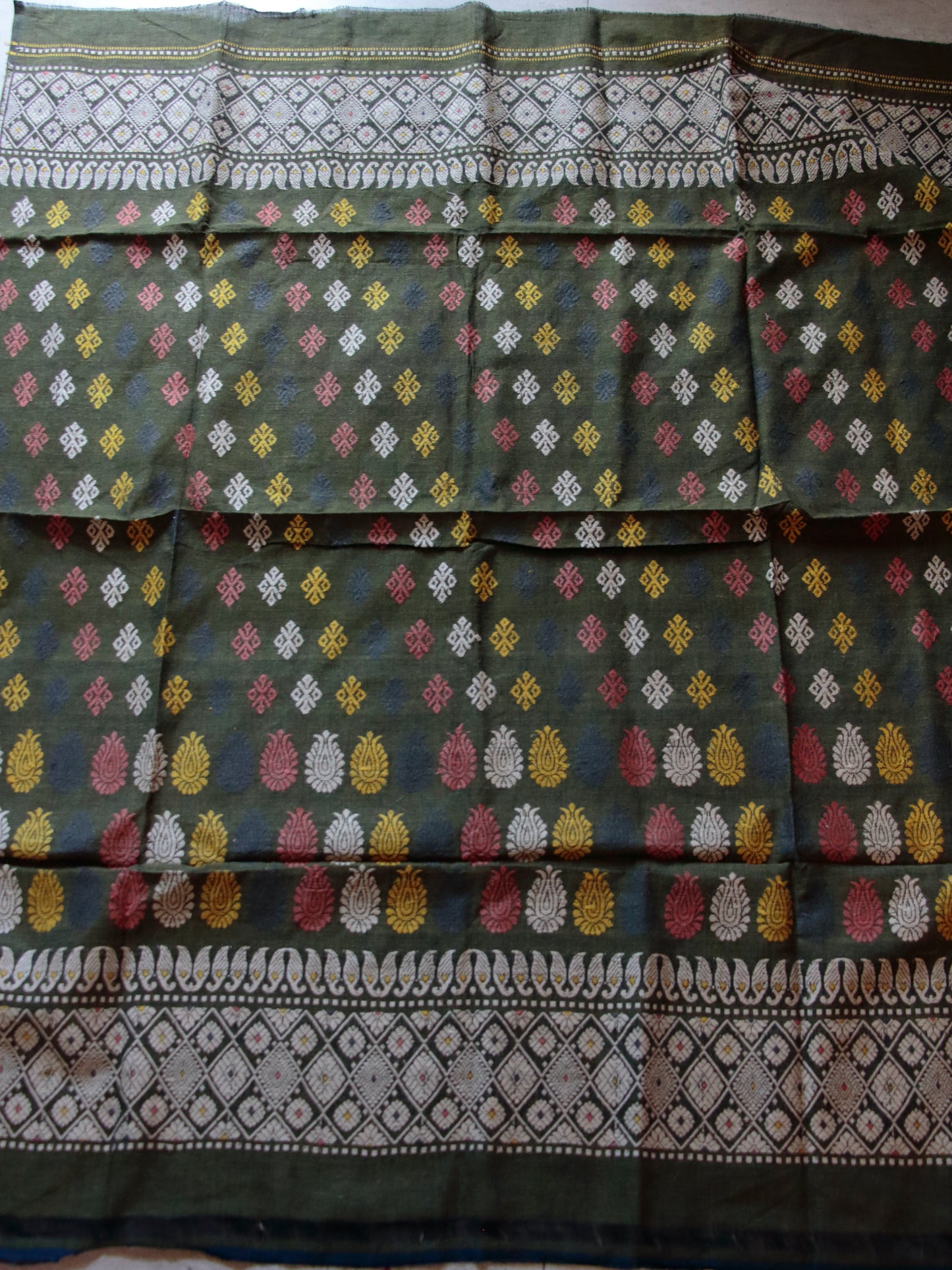 Natural Dyed Eri Silk / Peace Silk Blouse Pieces - 1.10 meter 39" width