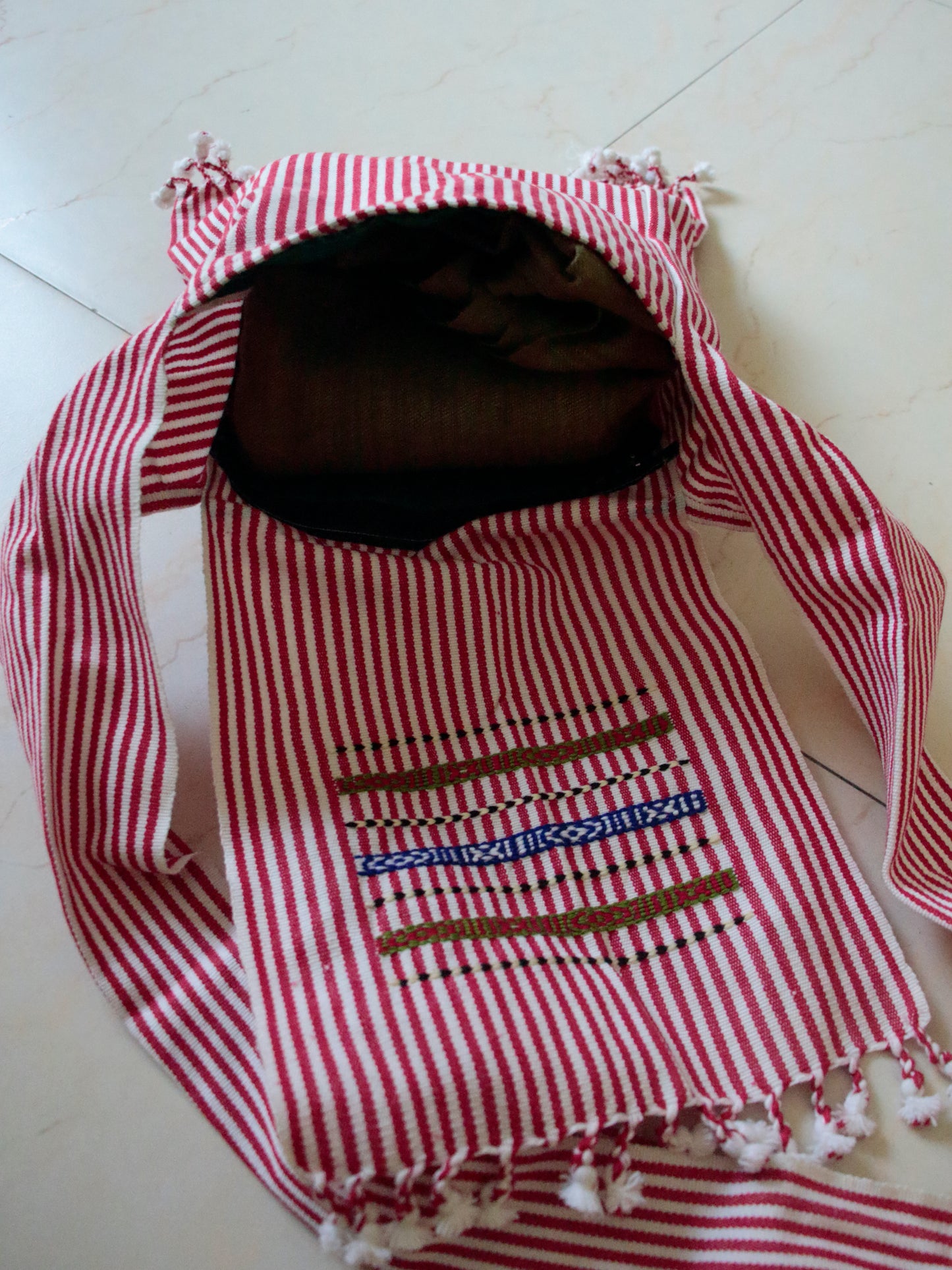 Artisanal Sling Bags made from Handwoven fabrics