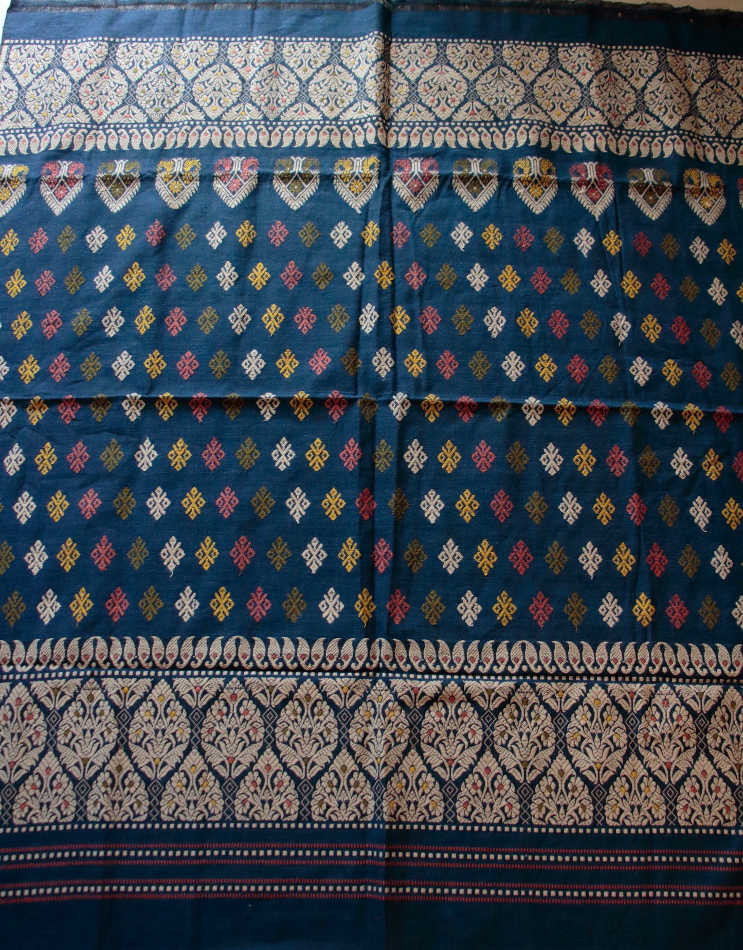 Natural Dyed Eri Silk / Peace Silk Blouse Pieces - 1.10 meter 39" width