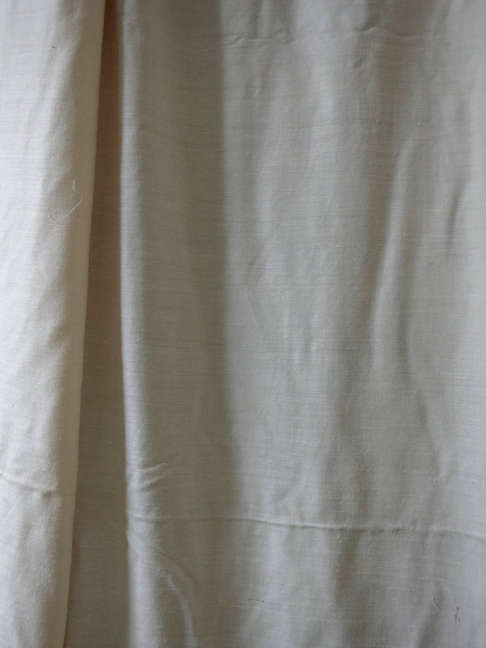 Handwoven Twill Weave Hundred percent Eri Silk fabric in its natural colour