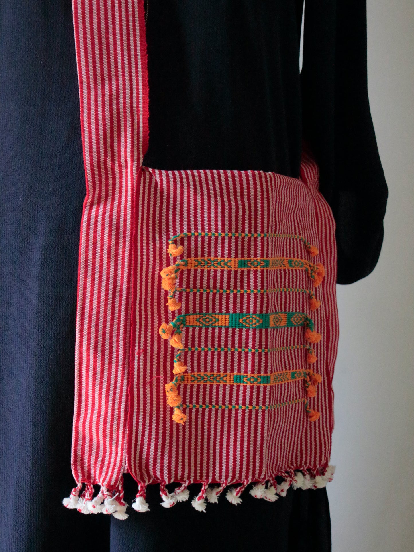 Artisanal Sling Bags made from Handwoven fabrics