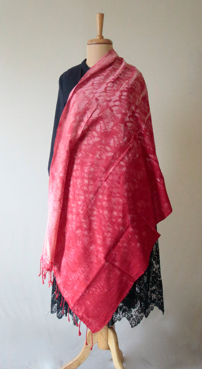 Natural Dyed Scarf / Dupatta in Handwoven Cotton