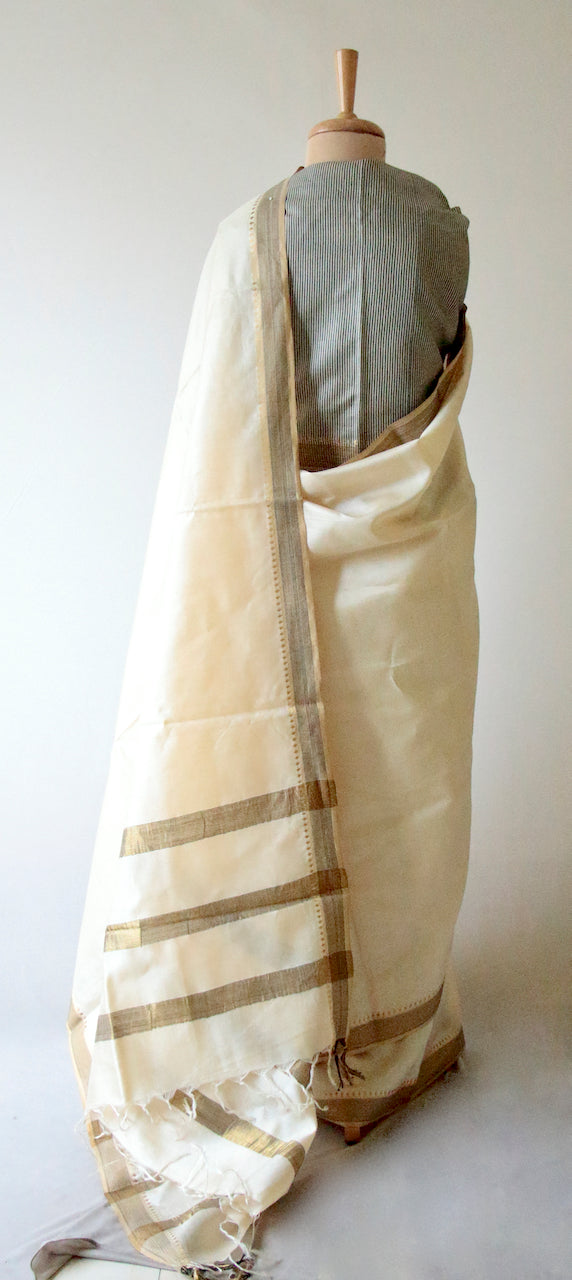 Tassar Silk Saree From Chattisgarh , India