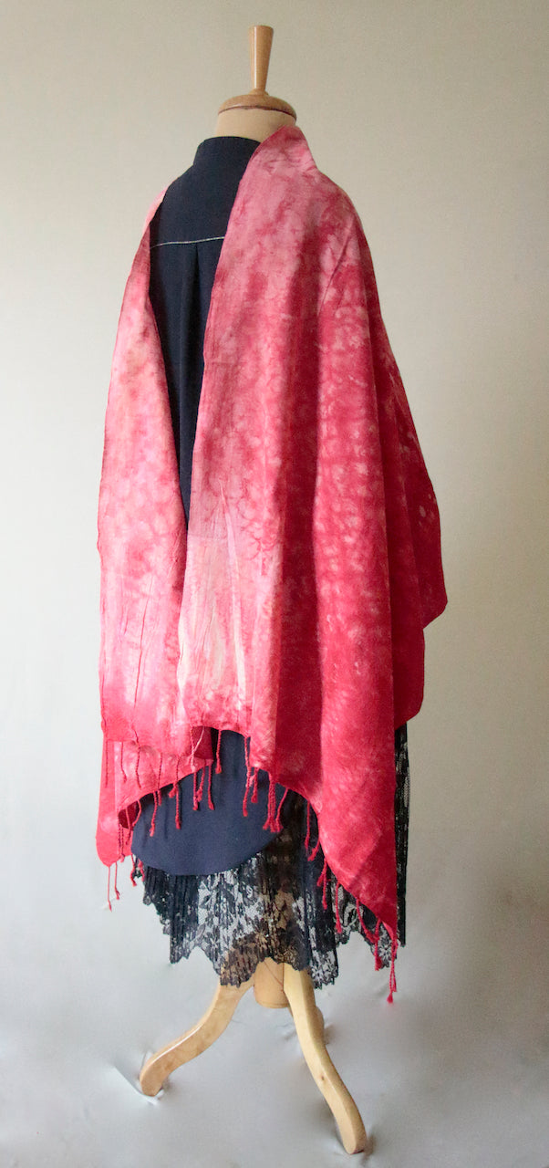 Natural Dyed Scarf / Dupatta in Handwoven Cotton