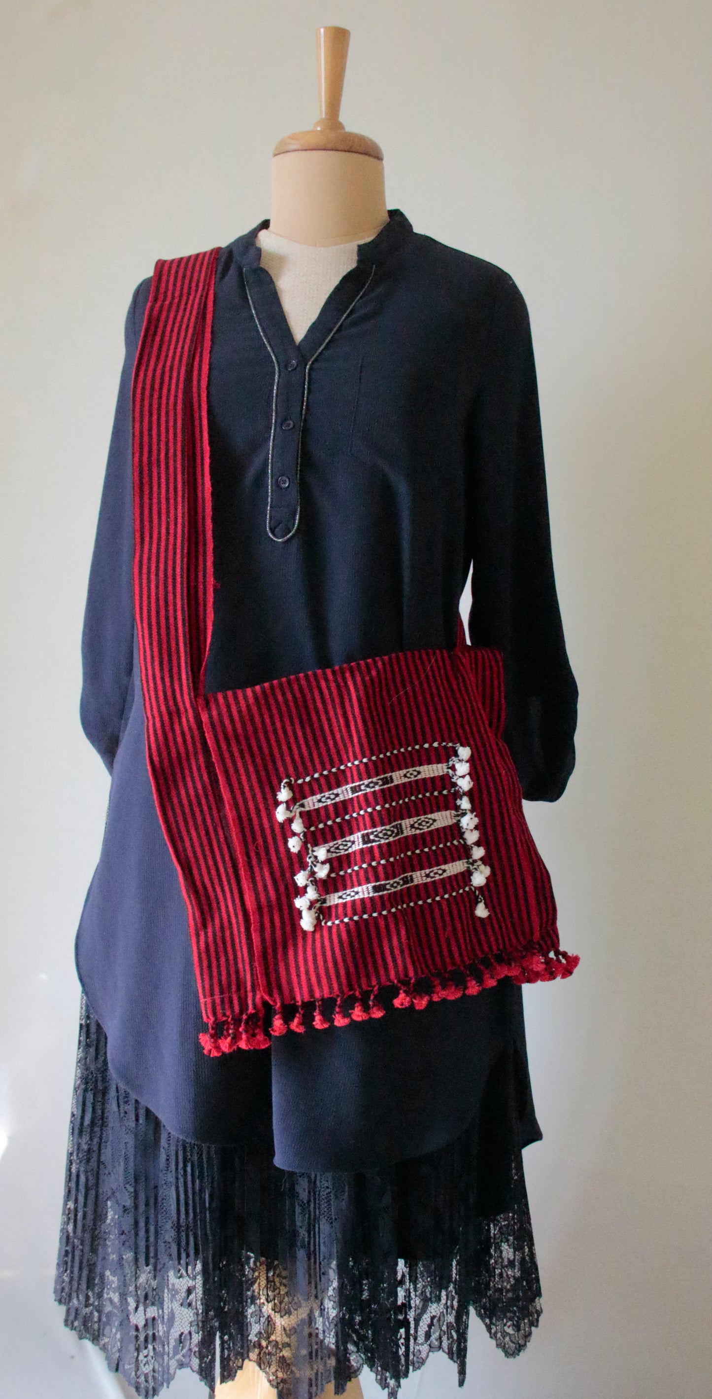 Artisanal Sling Bags made from Handwoven fabrics