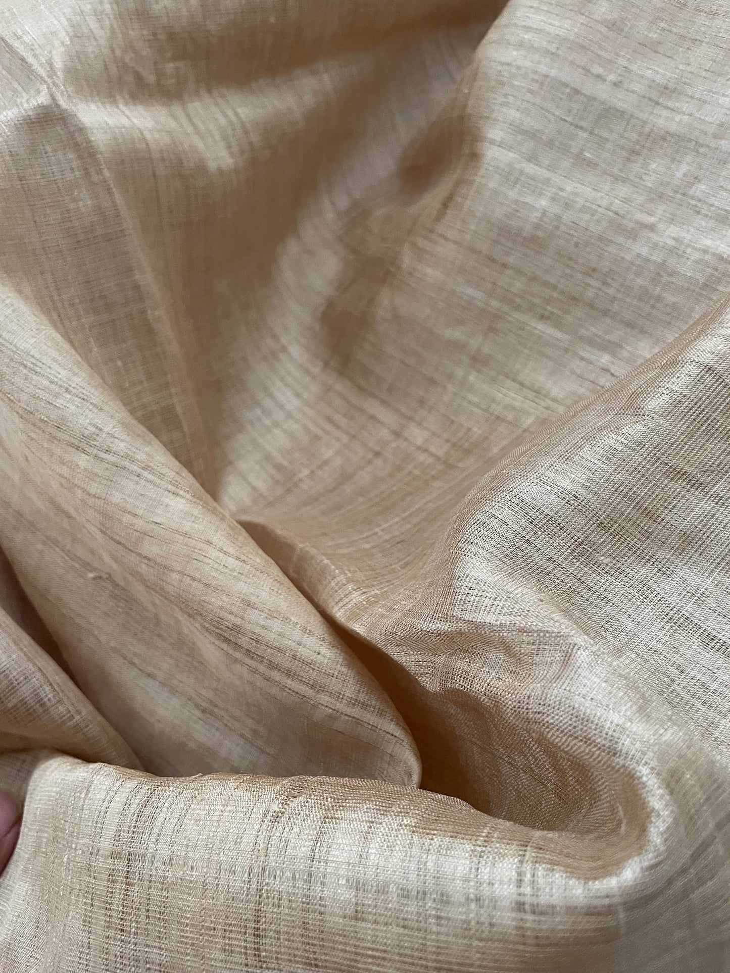 Hundred Percent Muga Silk Fabric from Assam