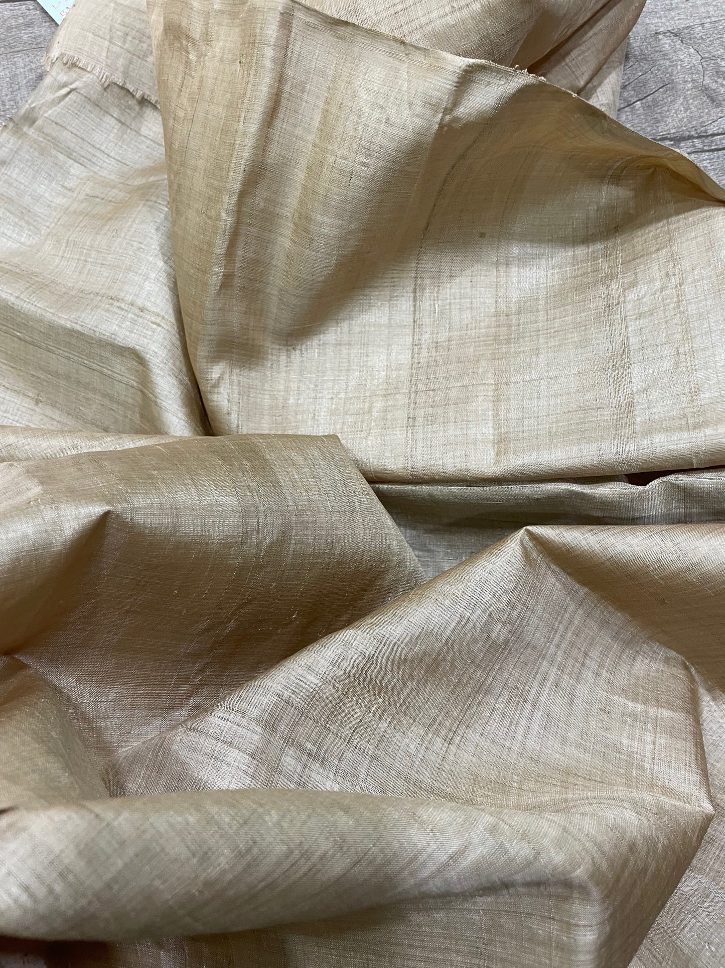 Hundred Percent Muga Silk Fabric from Assam