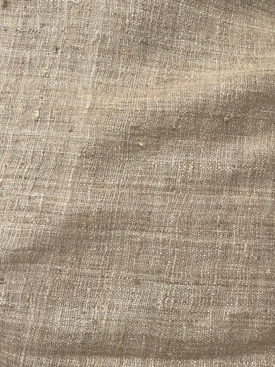 Handwoven Muga Ghicha Silk Yardage / Fabric Width 36"