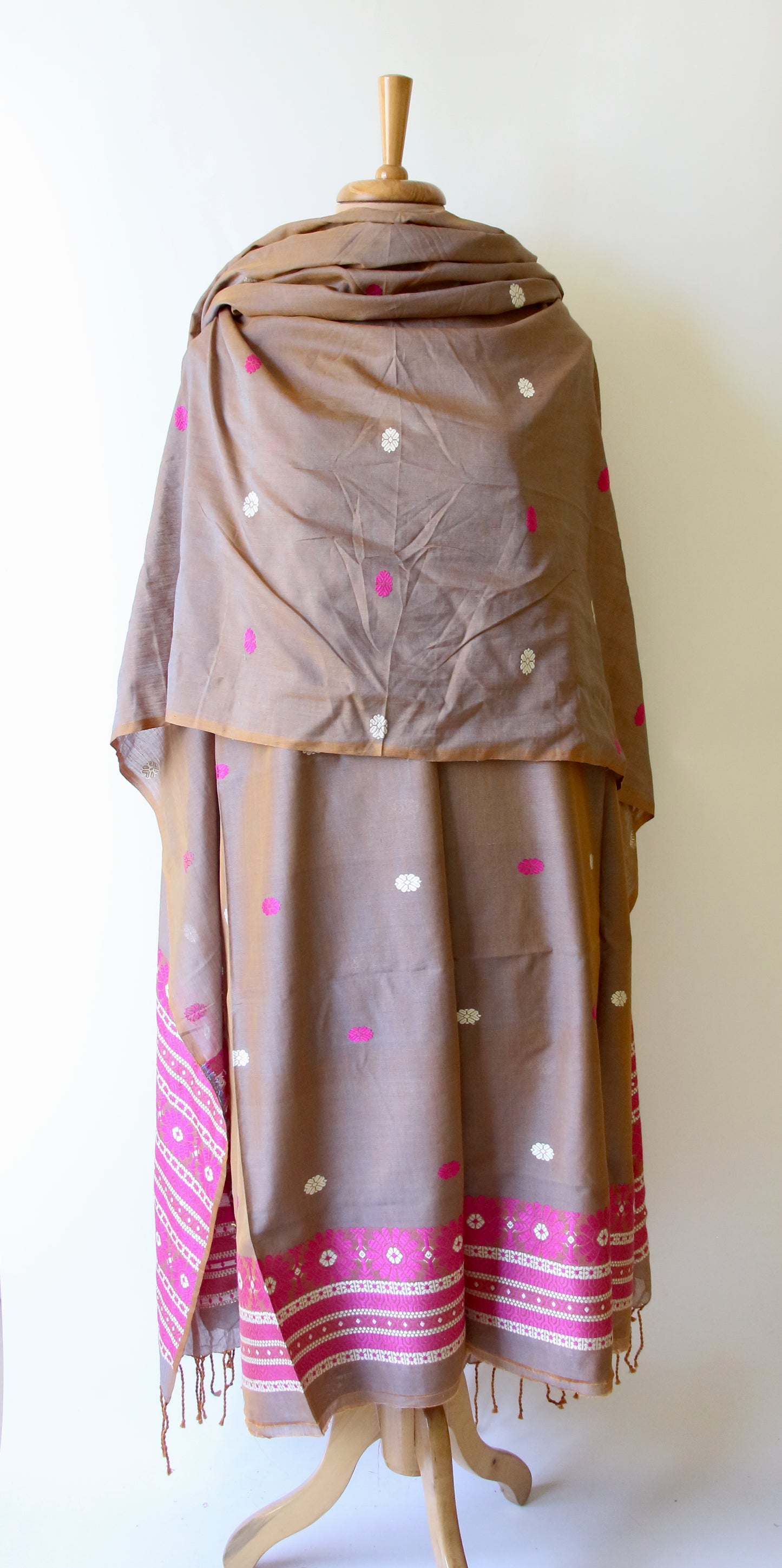 Cotton Assam Design Full Suit Set