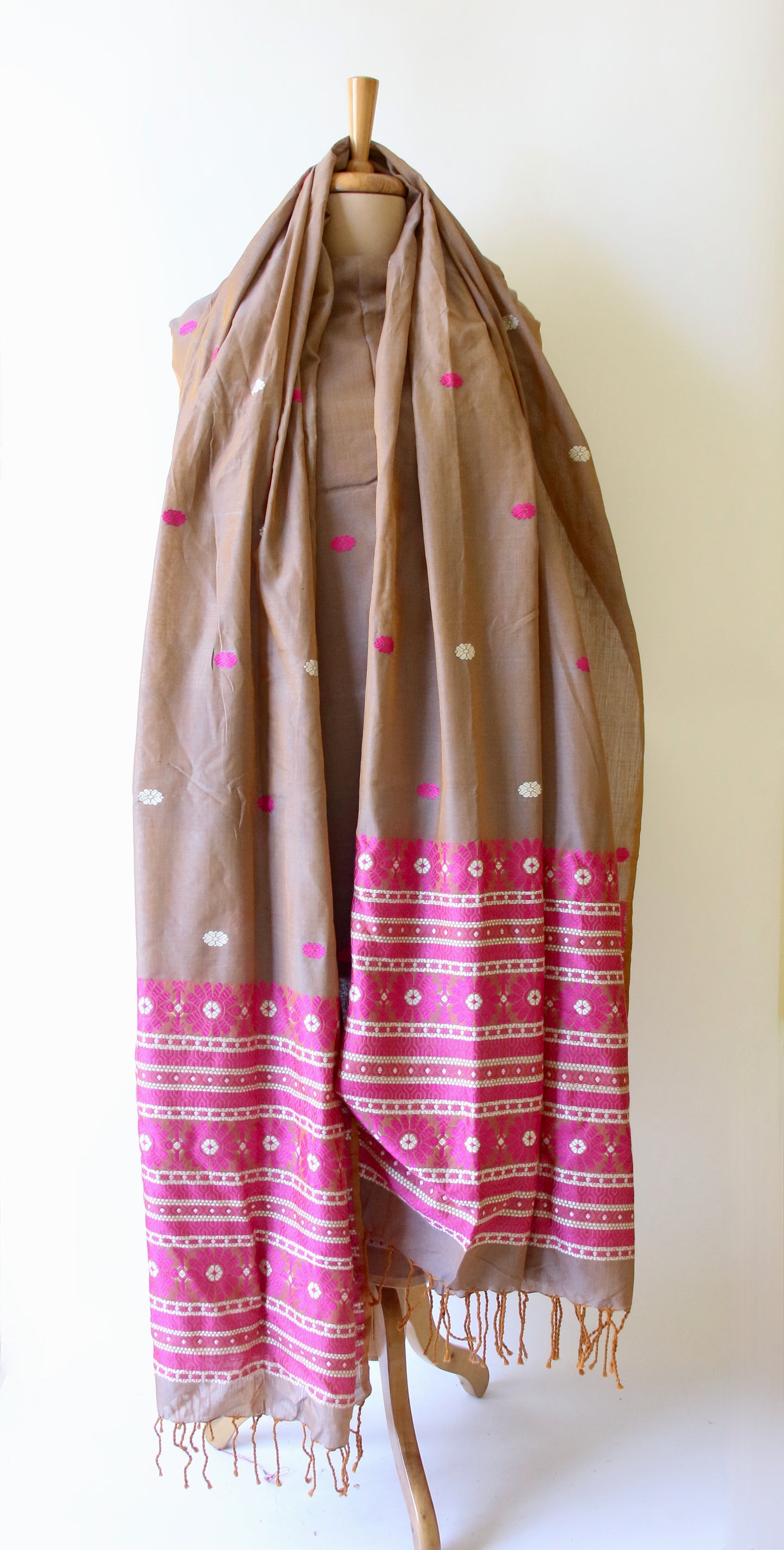 Cotton Assam Design Full Suit Set