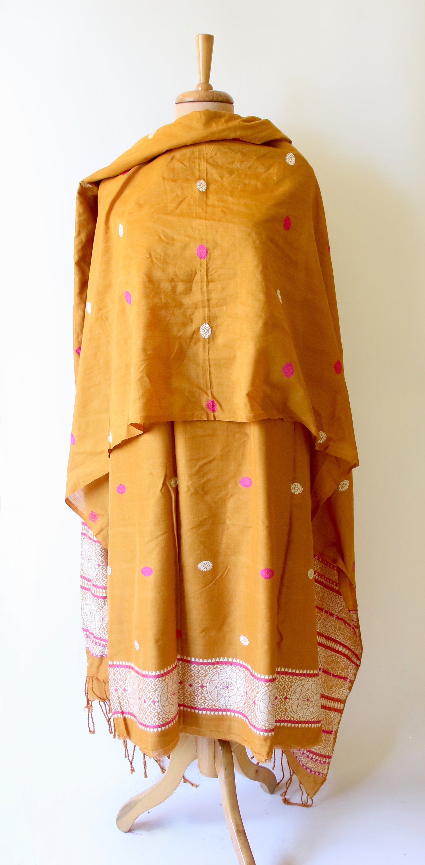 Cotton Assam Design Full Suit Set