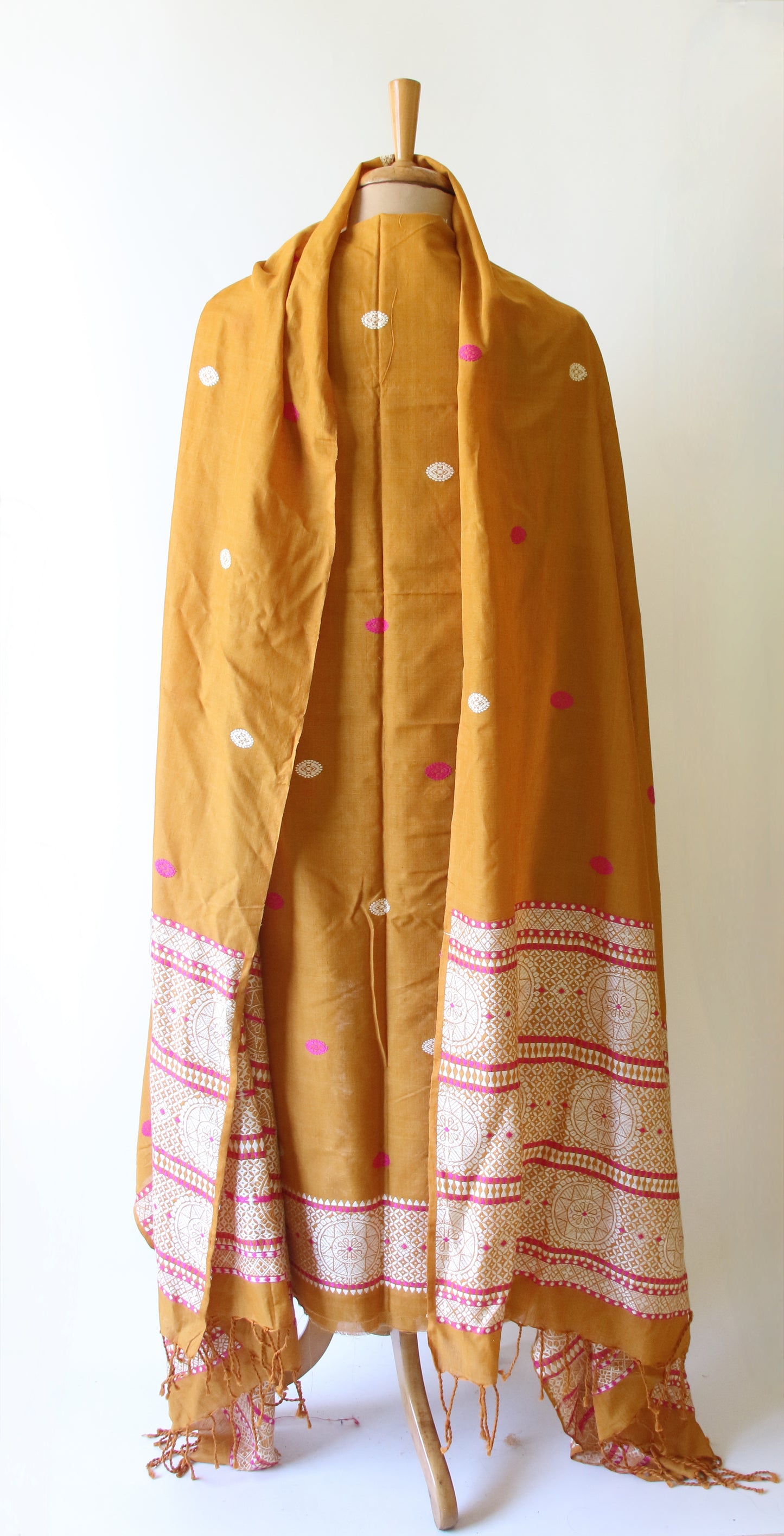 Cotton Assam Design Full Suit Set