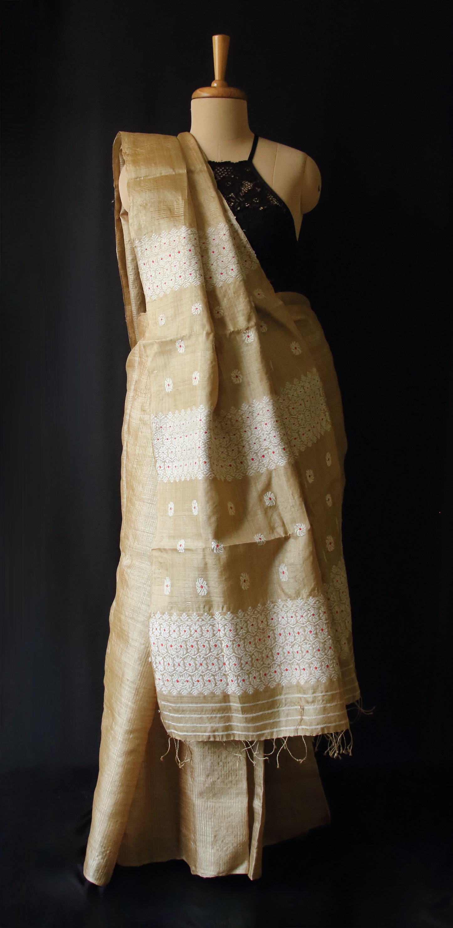 Muga Silk handloom Saree from Assam