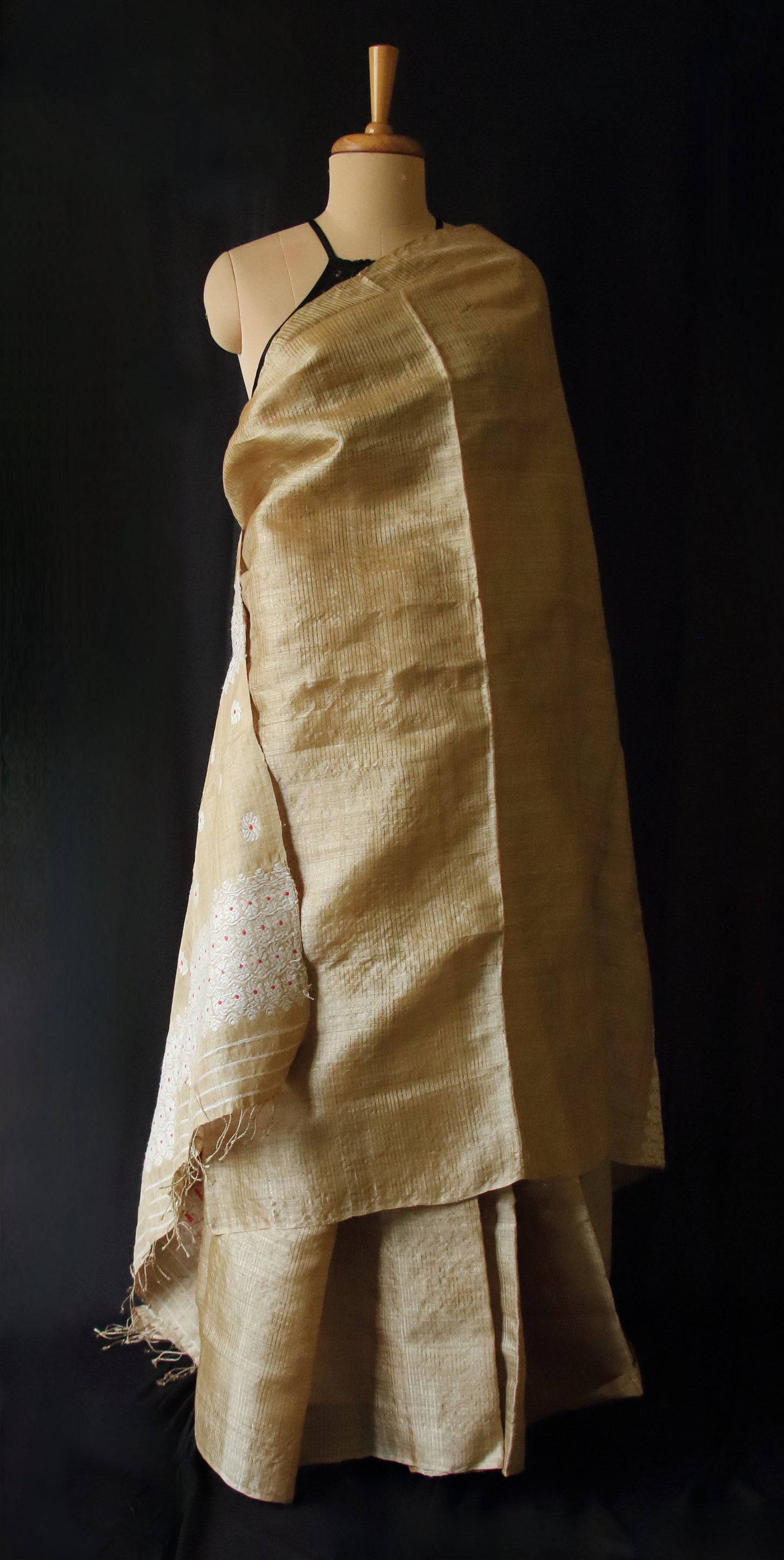 Muga Silk handloom Saree from Assam