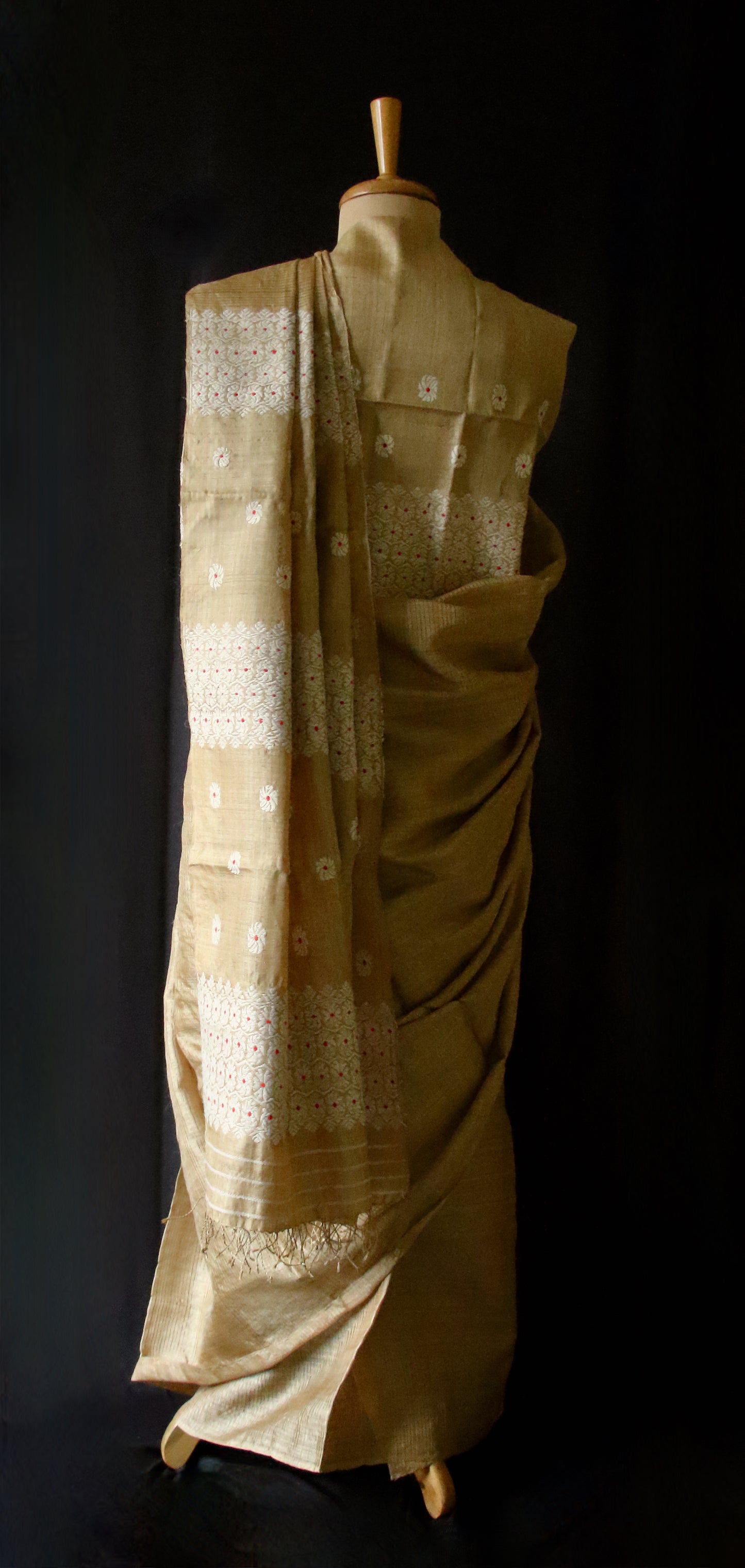 Muga Silk handloom Saree from Assam