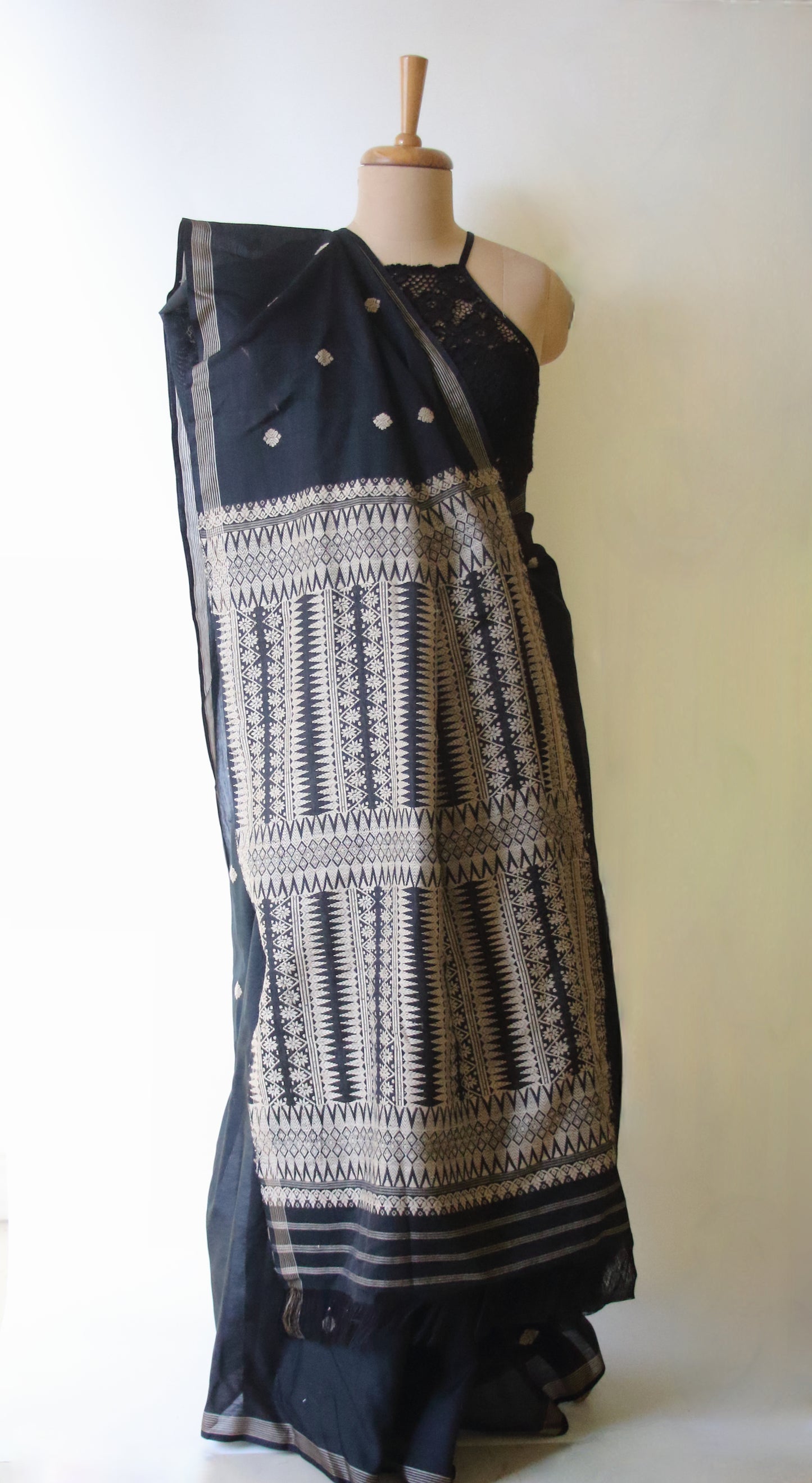 Handloom Cotton Silk Saree from Assam