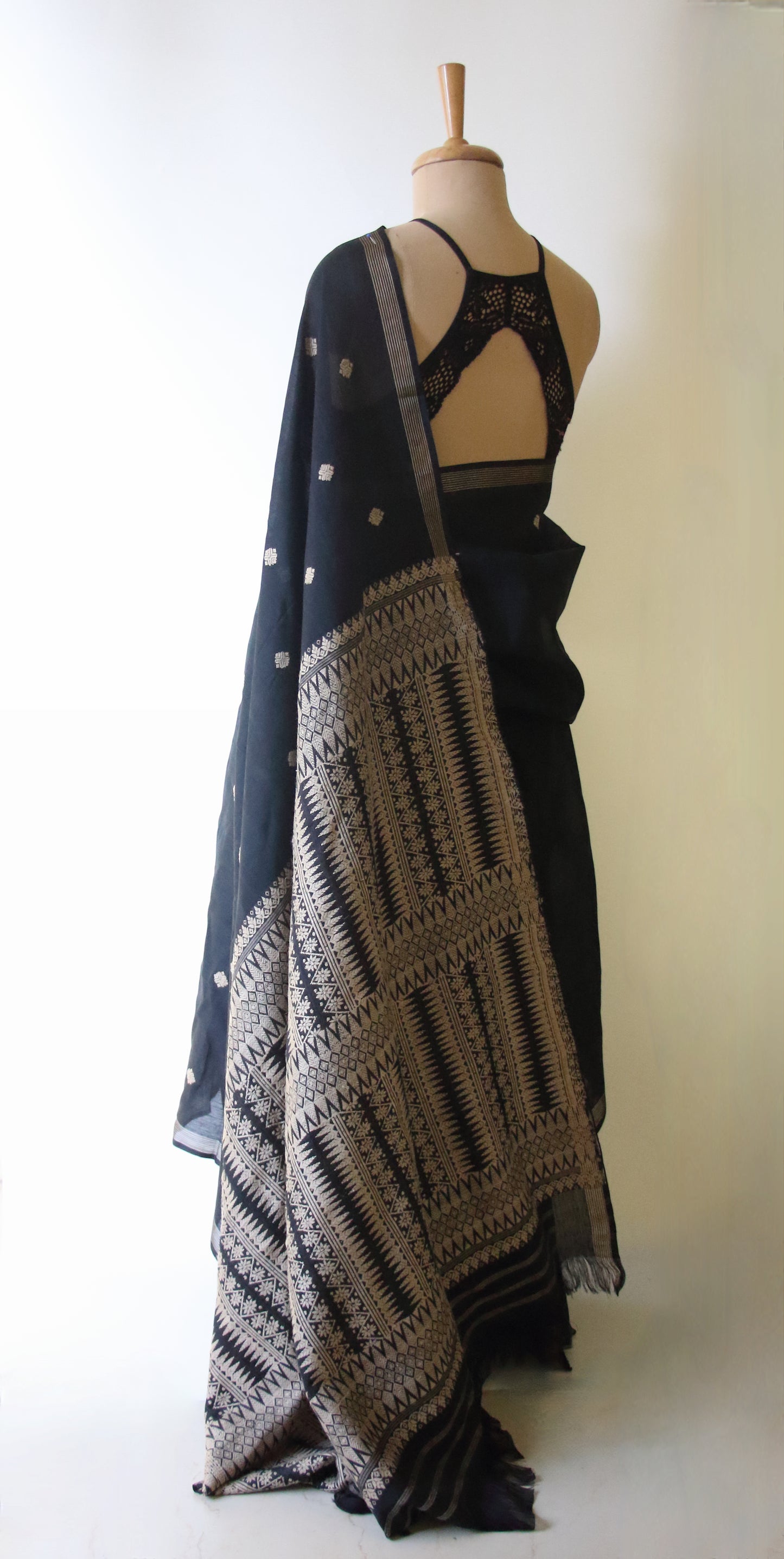 Handloom Cotton Silk Saree from Assam