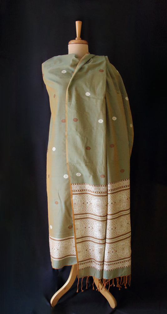 Assam Design Handloom Cotton Kurta Sets