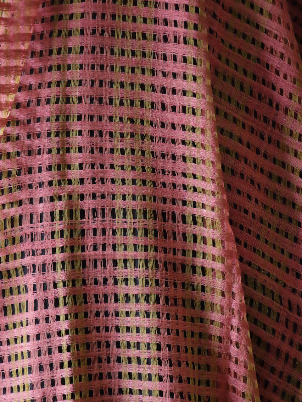 Natural Dyed Eri Silk Handloom Muffler from Assam