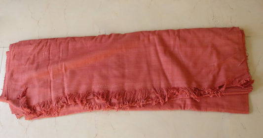 Natural Dyed Hand Woven Eri Silk Fabric from Assam