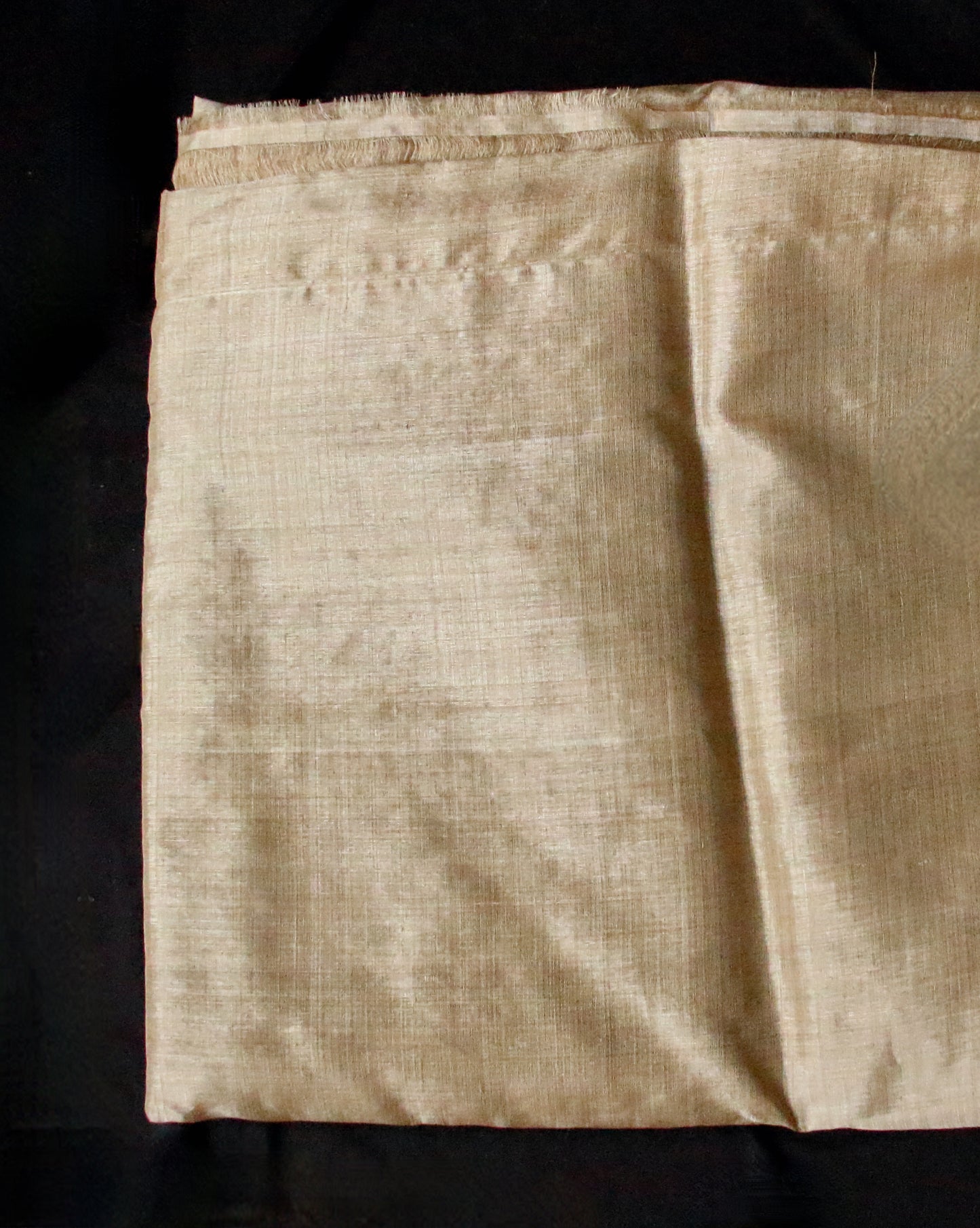 Hundred Percent Muga Silk Fabric from Assam