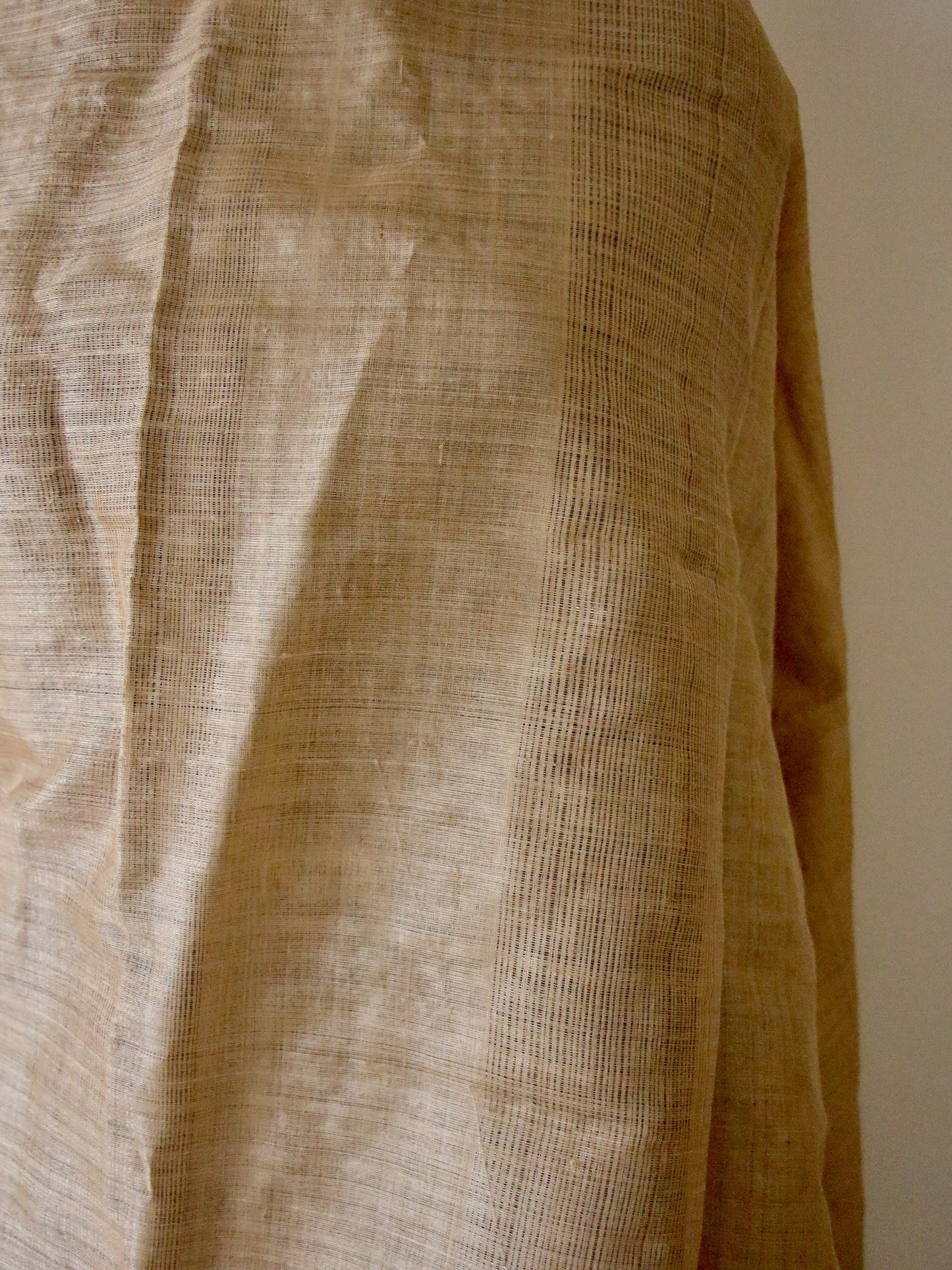 Hundred Percent Handwoven Muga Silk / Golden Silk Stole from Assam
