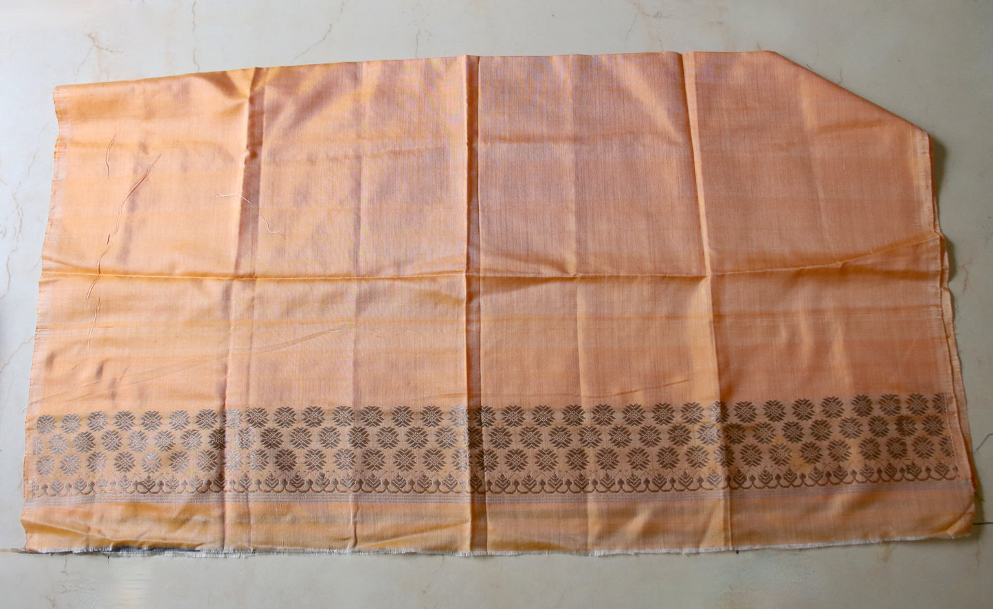 Narural Dyed Eri Silk Mekhela Chador Set