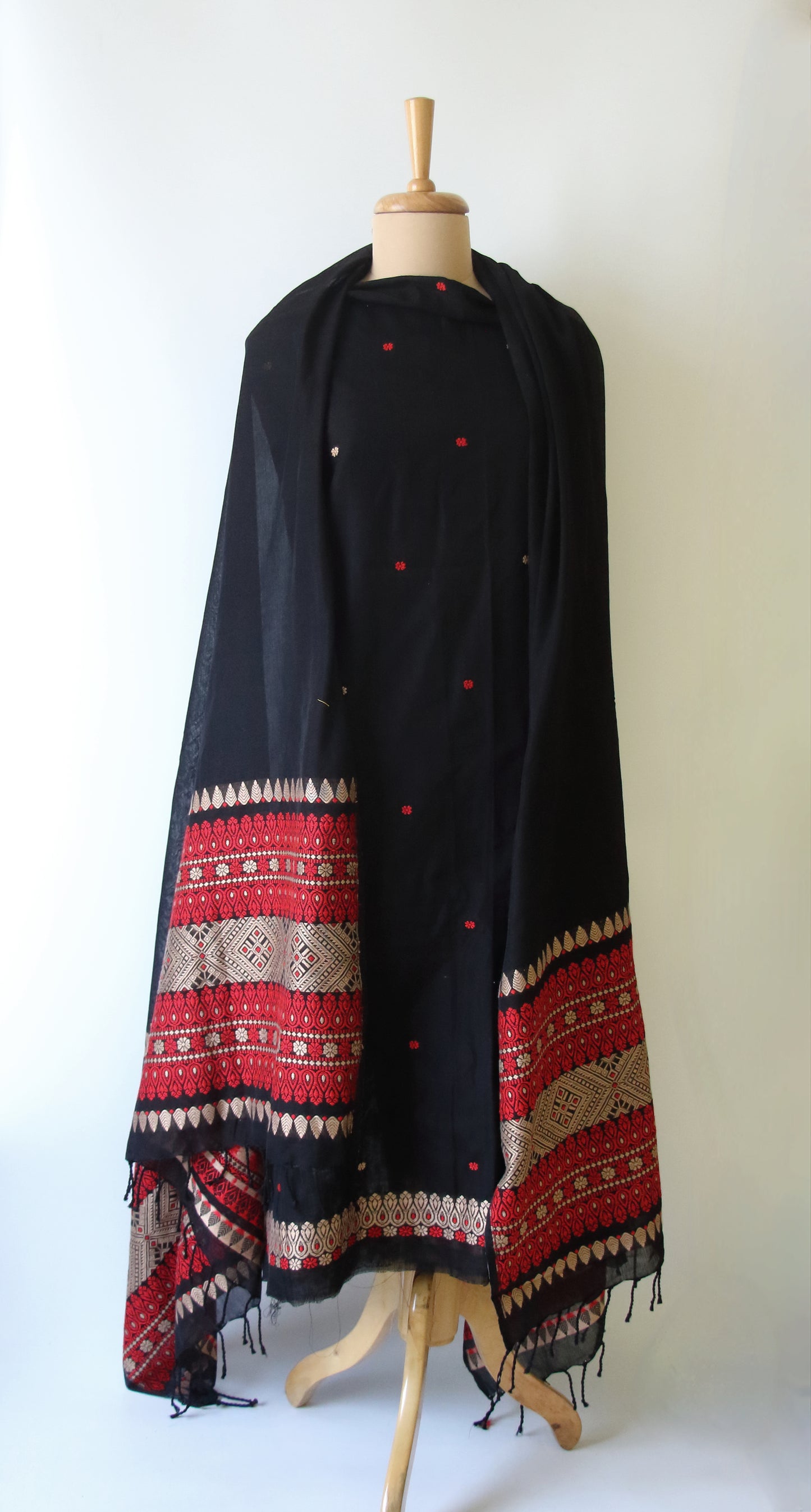 Cotton Assam Design Full Suit Set