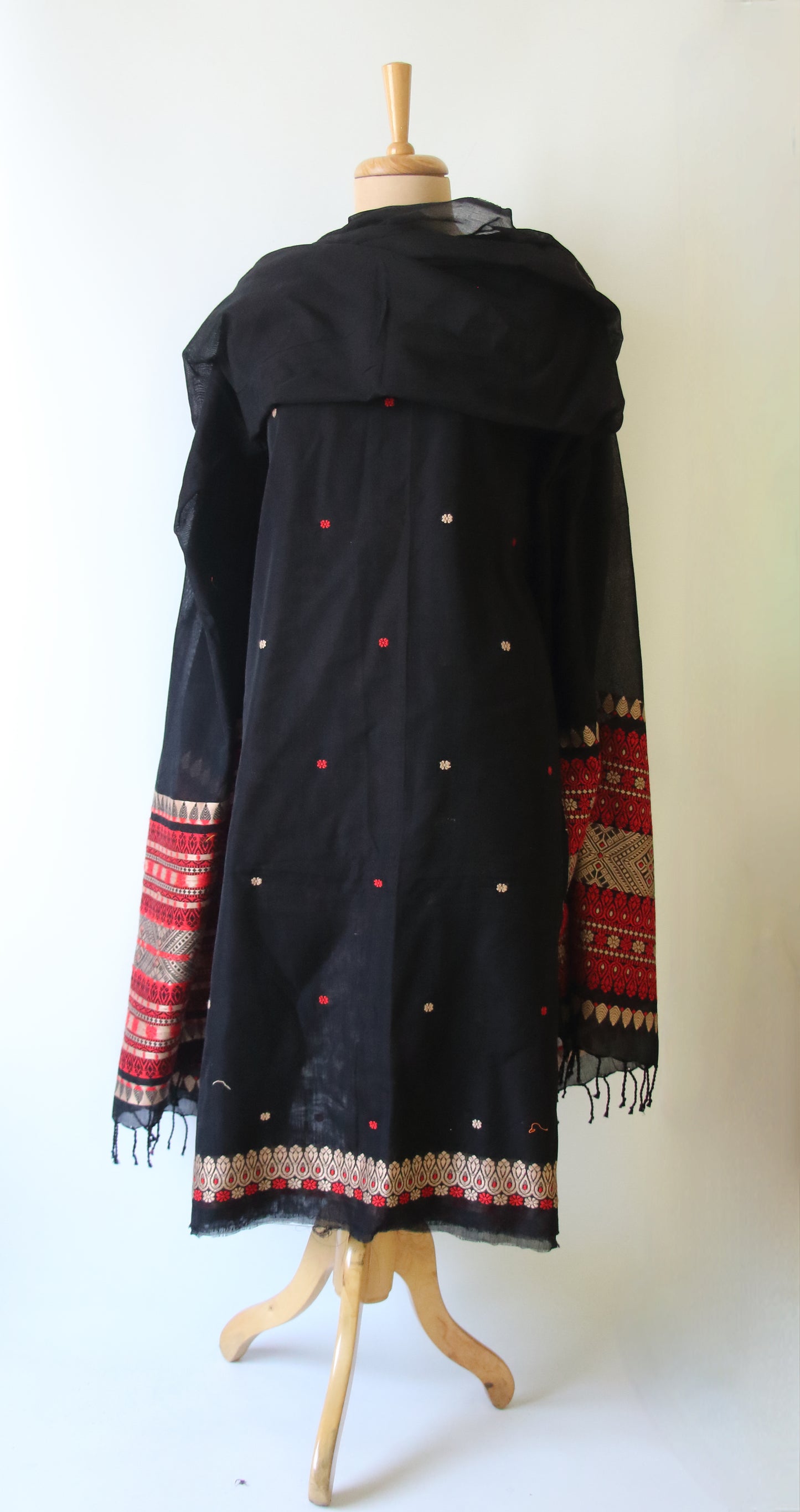 Cotton Assam Design Full Suit Set