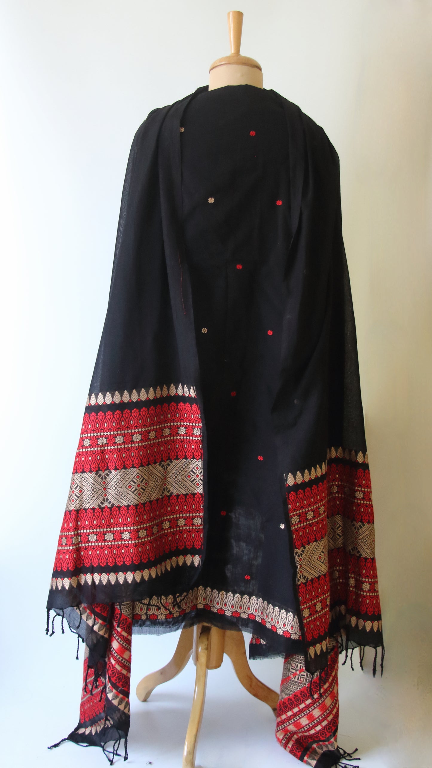 Cotton Assam Design Full Suit Set