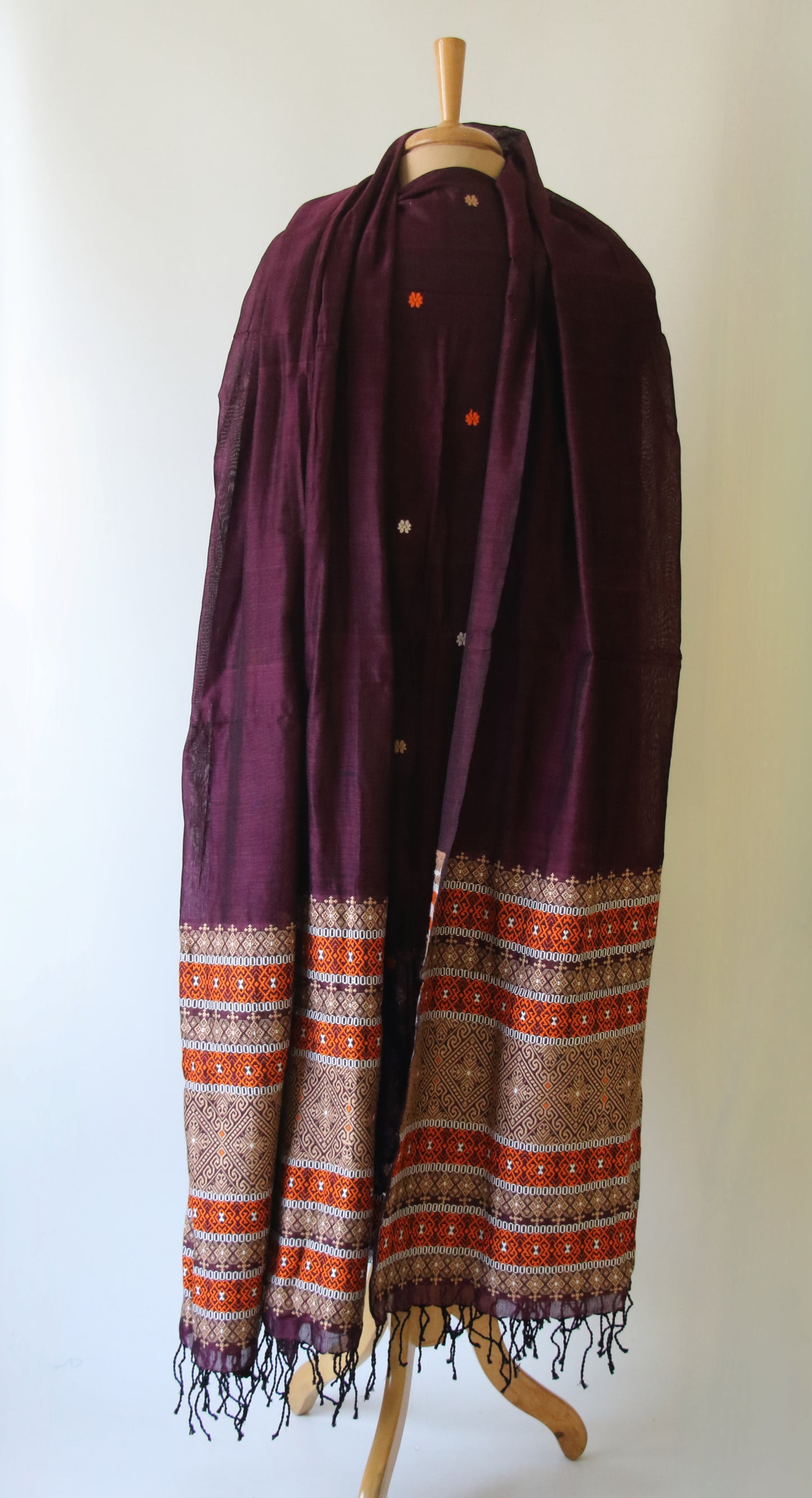 Cotton Assam Design Full Suit Set