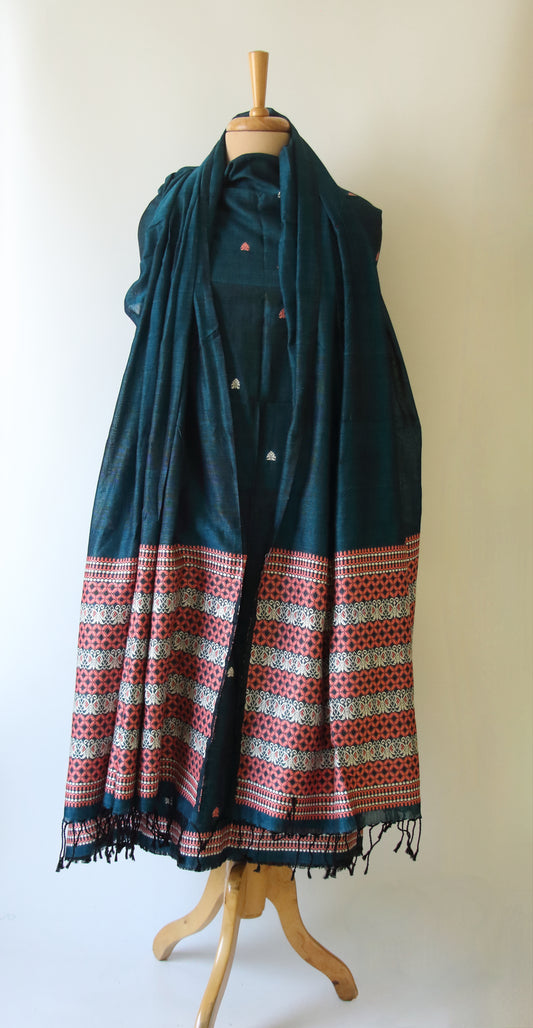 Cotton Assam Design Full Suit Set