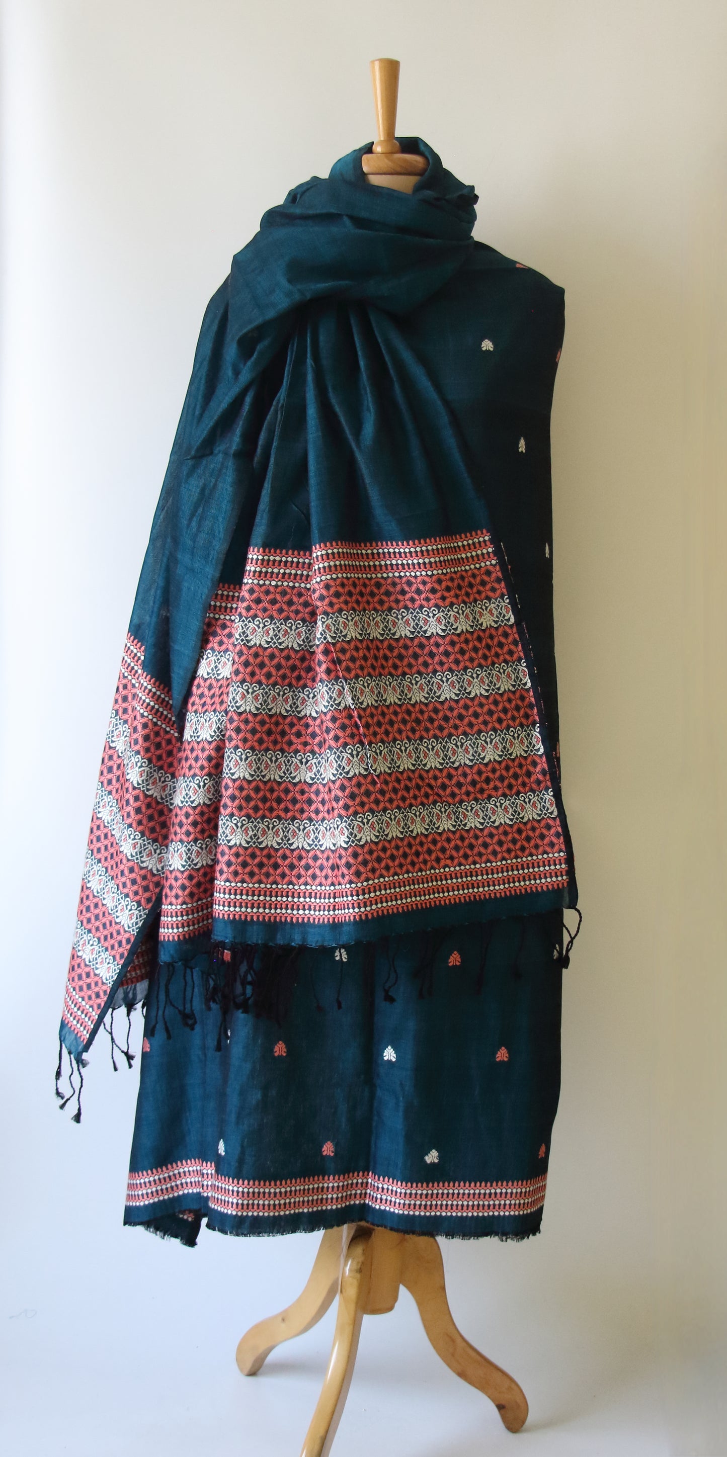 Cotton Assam Design Full Suit Set