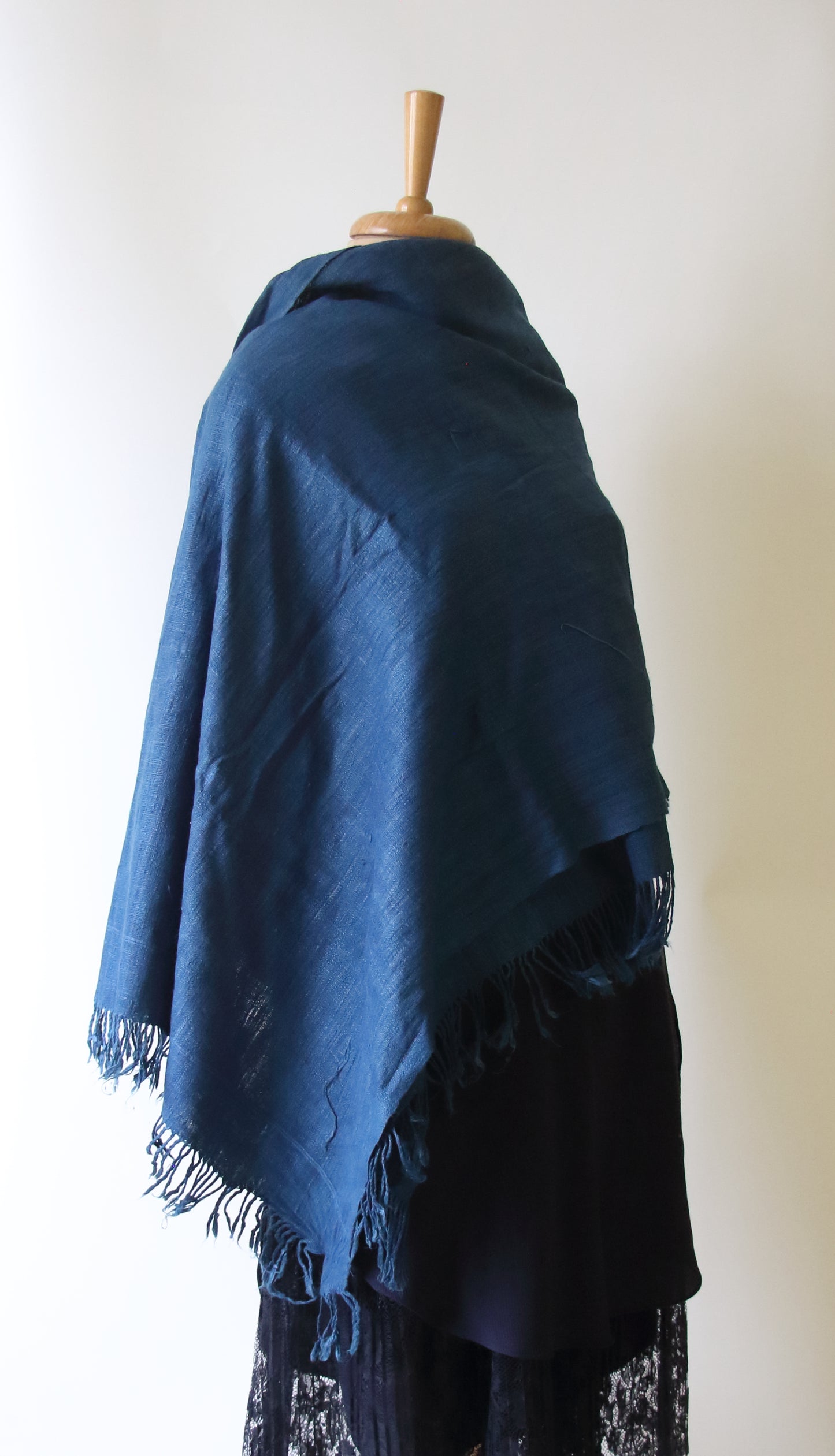 Natural Dyed Eri silk / Ahimsa Silk Handloom Shawls from Assam