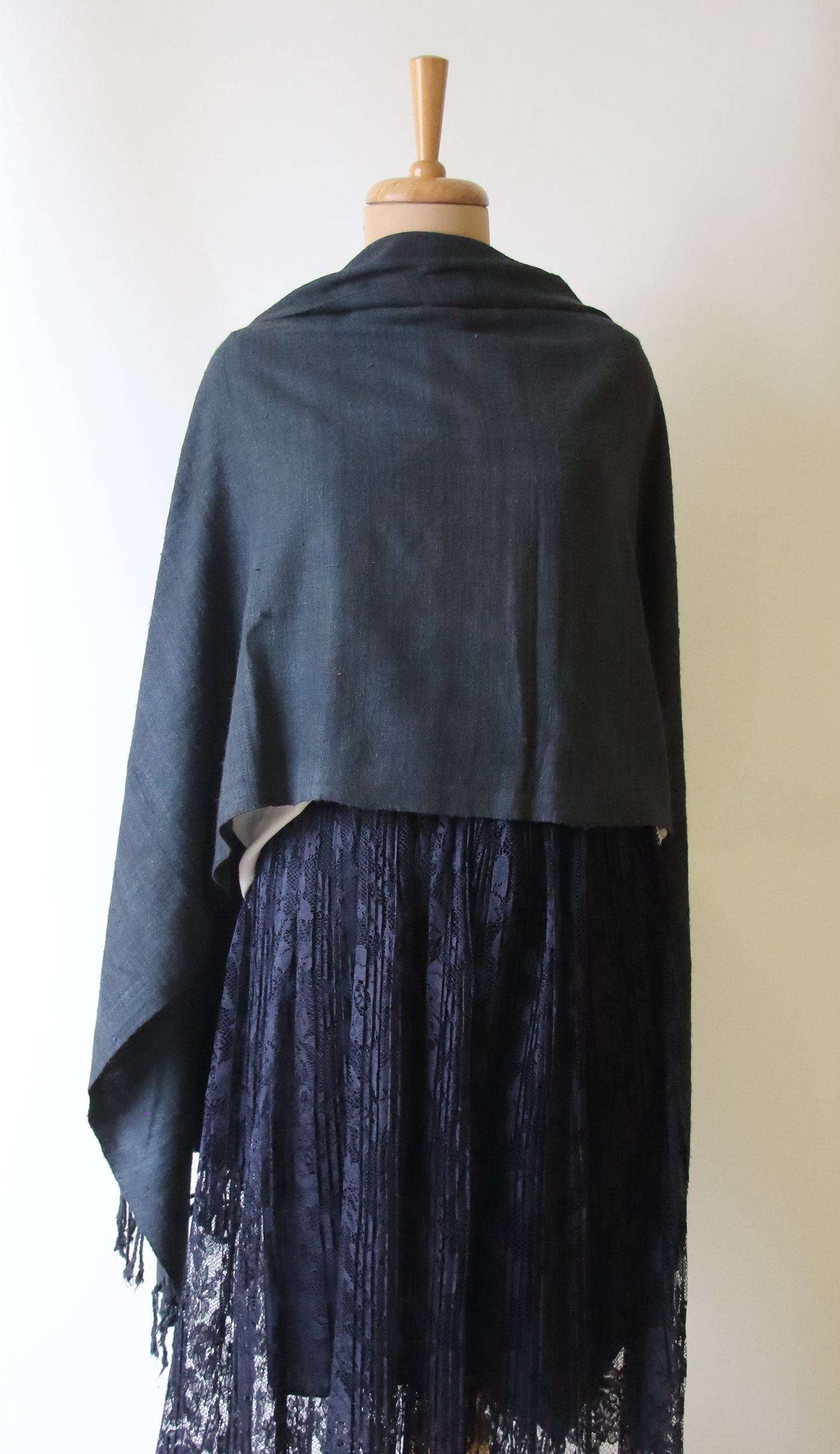Natural Dyed Eri silk / Ahimsa Silk Handloom Shawls from Assam