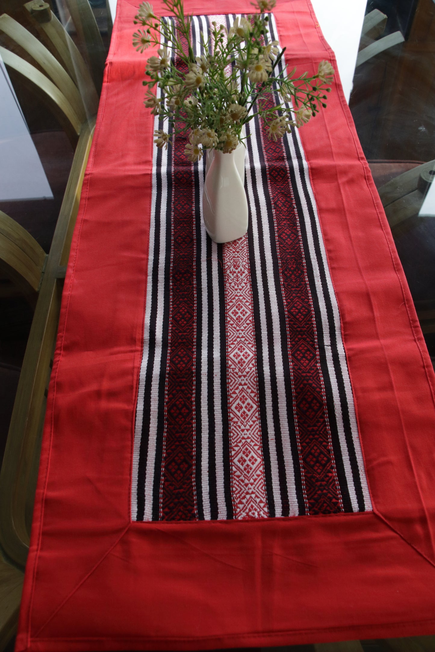 Handloom Cotton Table Runner