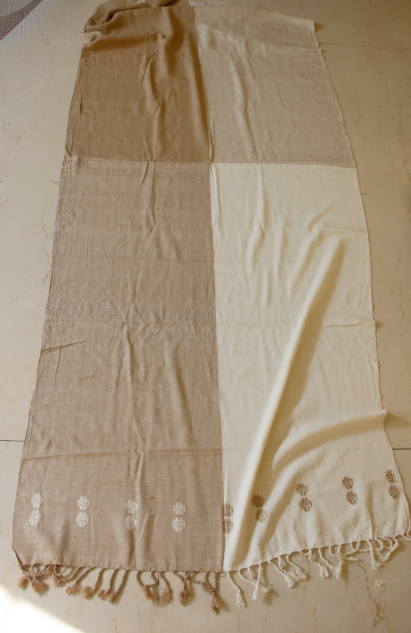 Eri SilK / Ahimsa Silk Handloom Stole