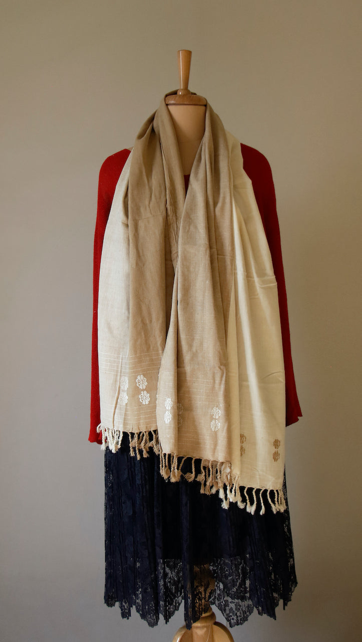 Eri SilK / Ahimsa Silk Handloom Stole
