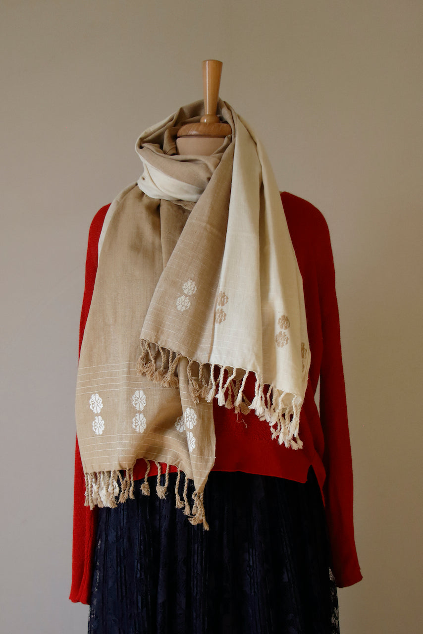 Eri SilK / Ahimsa Silk Handloom Stole