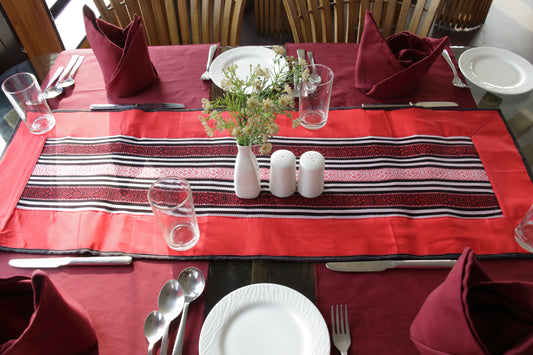 Handloom Cotton Table Runner