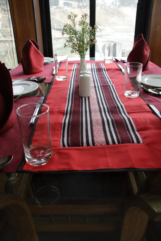Handloom Cotton Table Runner