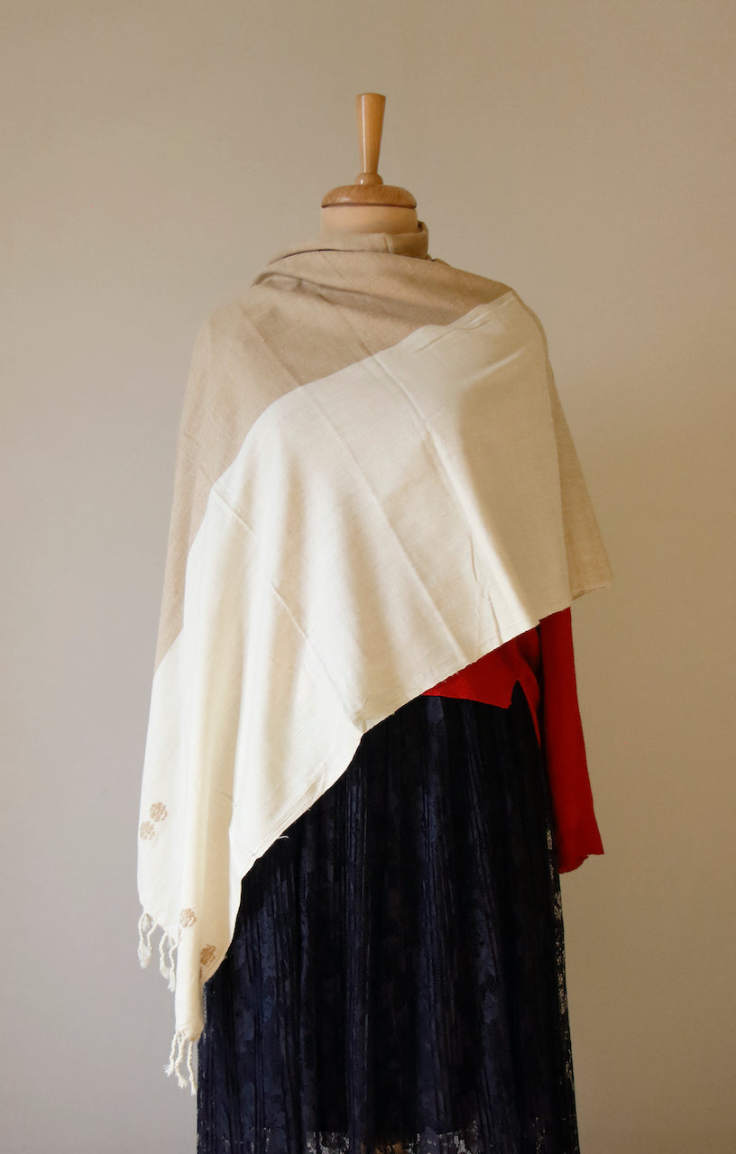 Eri SilK / Ahimsa Silk Handloom Stole