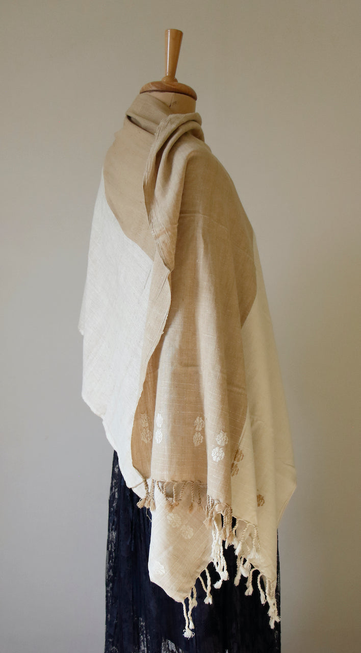 Eri SilK / Ahimsa Silk Handloom Stole