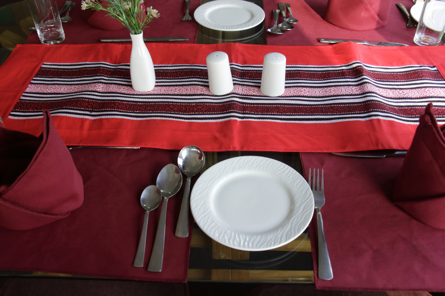 Handloom Cotton Table Runner
