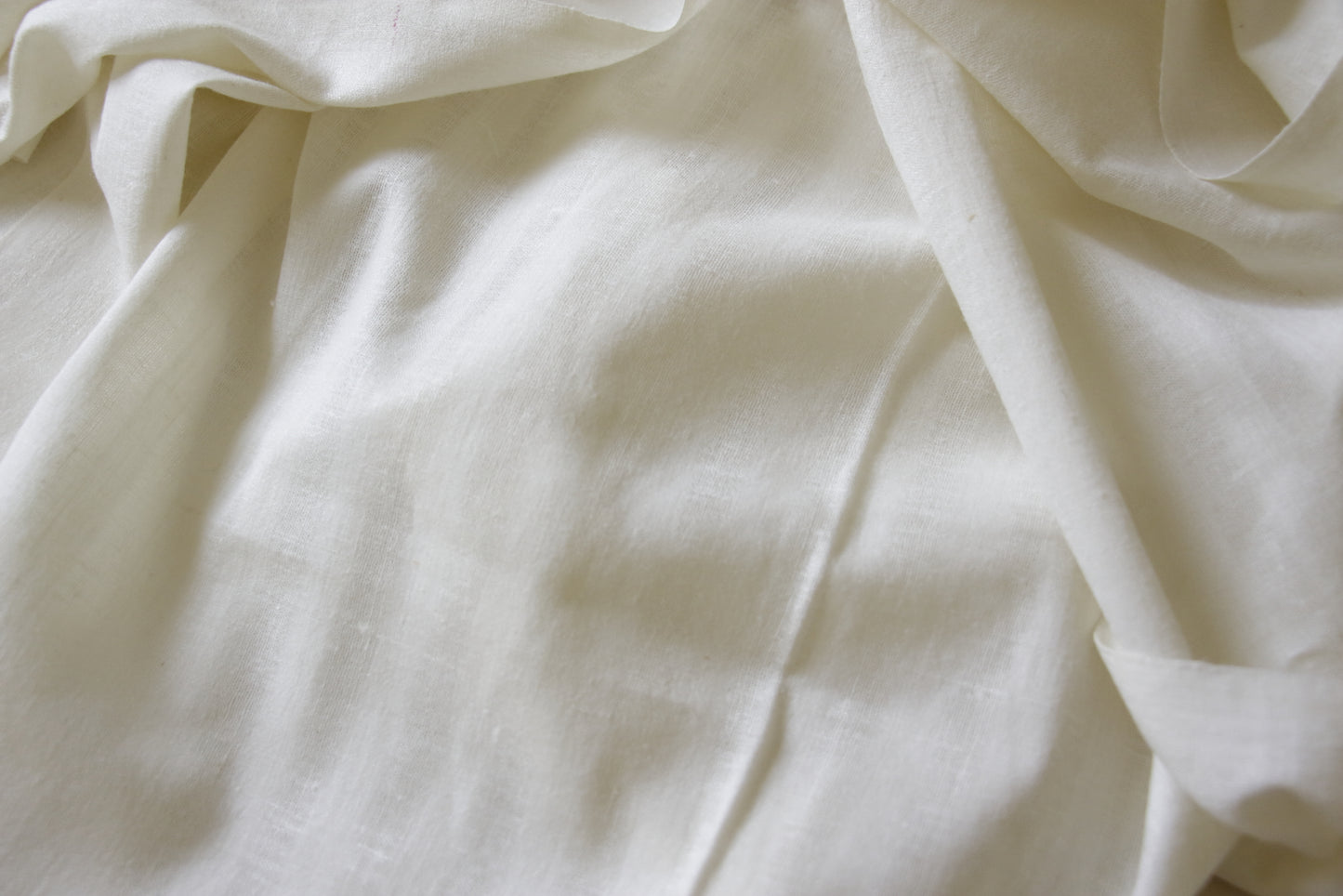 Hundred percent Eri Silk fabric in natural colour