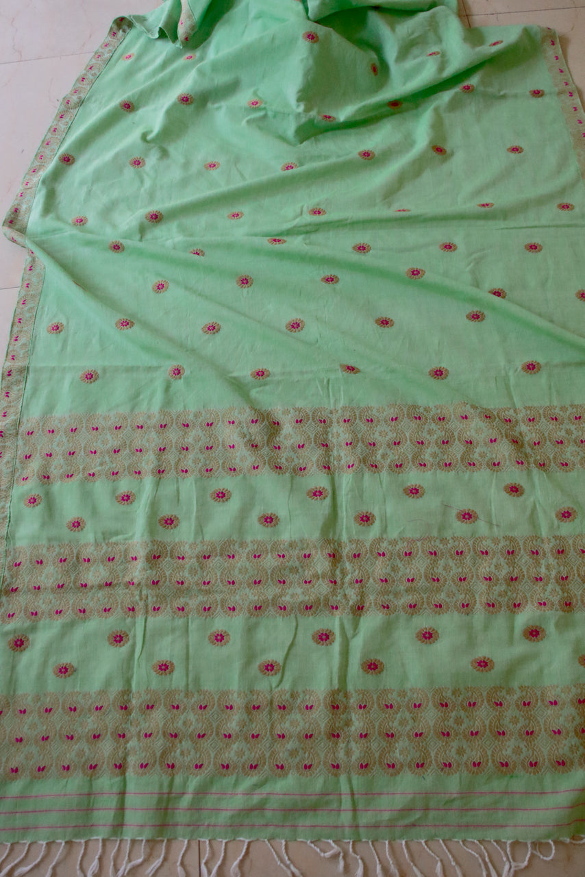 handloom cotton saris