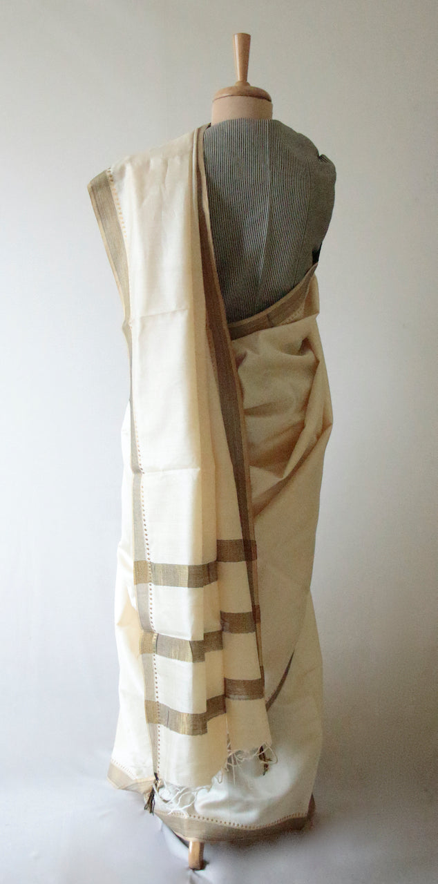 Tassar Silk Saree From Chattisgarh , India